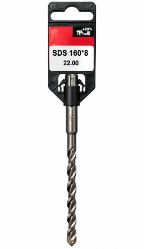 מקדח לפטישון ⁦Milwaukee SDS+⁩ – ⁦8×160⁩ מ״מ