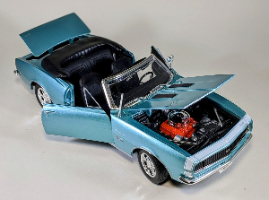 מאיסטו - מכונית שברולט קמארו אס אסצב - Maisto 1967 Chevrolet Camaro SS  396  1:18
