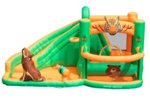 מתנפח מים עם מגלשה חיות W73075 מבית Doctor Dolphin