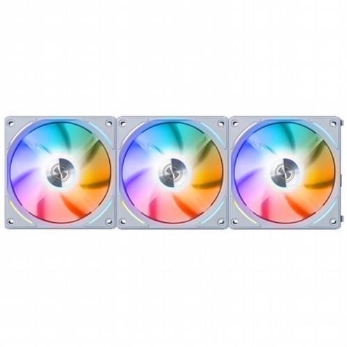 3 מאווררים Lian Li AL120 V2 Uni-Fan לבנים