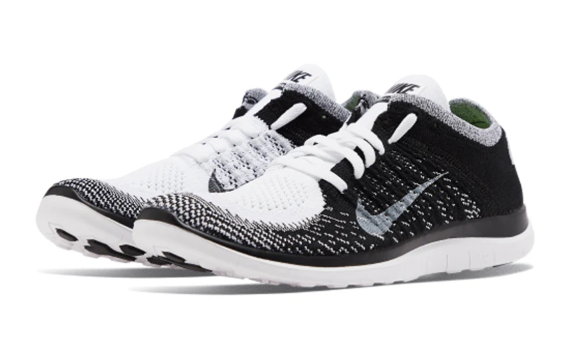 נעלי נייק Nike Free Flyknit לבן שחור