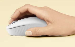 Logitech M196 עכבר אלחוטי עם עיצוב קומפקטי לניידות יומיומית