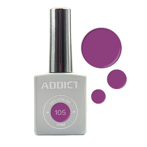 לק ג'ל מס' 105 ADDICT