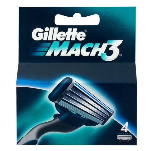 מארז רביעיית GILLETTE MACH 3