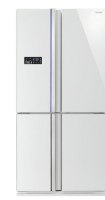 מקרר 4 דלתות בנפח 615 ליטר Sharp זכוכית לבנה SJ-R8802