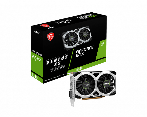 כרטיס מסך MSI GeForce GTX 1630 VENTUS XS 4GB