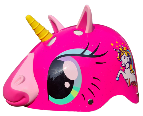 קסדת ילדים MAGIC UNICORN ורוד מנצנץ SMALL 84142