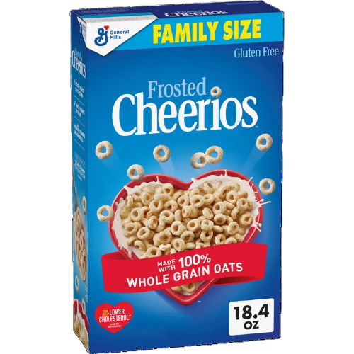 דגני בוקר פרוסטד ללא גלוטן 382 גרם - Cheerios