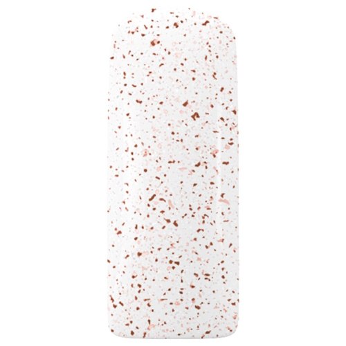 טופ ג'ל מאט "בצבע זהב אדום" - FLAKES TOP GEL ROSE