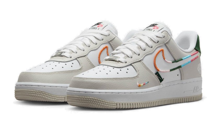 נעלי נייק Nike Air Force 1 Low Special לבן אפור