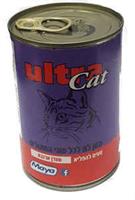 שימורים לחתול אולטרא קט בטעמים 400 גרם