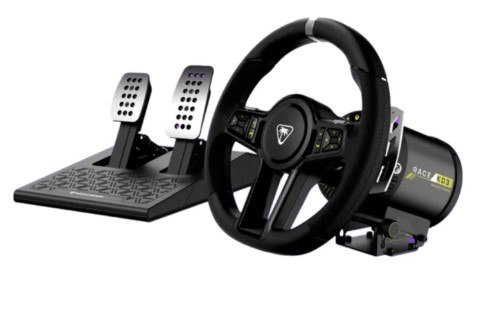 הגה מרוצים ודוושות Turtle Beach VelocityOne Race KD3 עם Direct Drive 3.2Nm ל-Xbox/PC