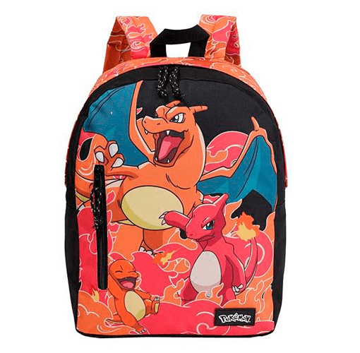 CYP Pokemon Backpack Charmander Evolution תיק גב פוקימון 2 תאים צ’ארמנדר