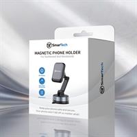 מעמד וואקום לשמשה ולדשבורד SmarTech C740 - עם 6 מגנטים לאחיזה חזקה במיוחד