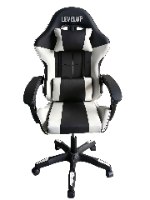 כיסא גיימינג בצבע לבן 7008W מבית LEVEL UP