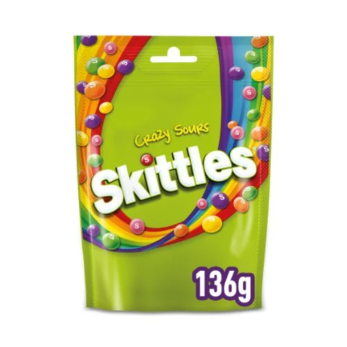 סקיטלס ירוק אקסטרה חמוצות 136 גר' 💚🍋