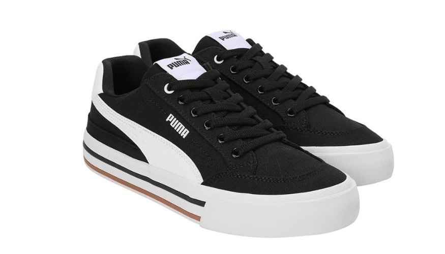 נעלי פומה PUMA Court Classic שחור לבן