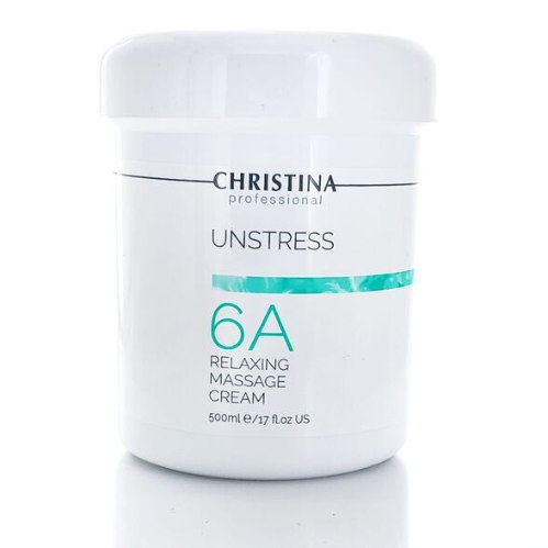 500 מ"ל Christina UNSTRESS Relaxing Massage Cream