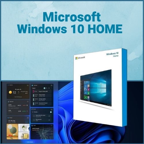 מערכת הפעלה Microsoft Windows 10 Home  - רישיון דיגיטלי