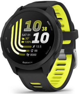 שעון ספורט חכם גרמין FR170 שחור צהוב מיוזיק - Garmin Forerunner 170 Music