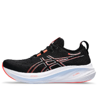 ASICS GEL NIMBUS 26 MEN BLACK TRUE RED ג'ל נימבוס 26 לגברים שחור משולב אדום