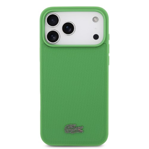 כיסוי סיליקון LACOSTE מקורי לאייפון  IPHONE 17 PRO MAX– ירוק