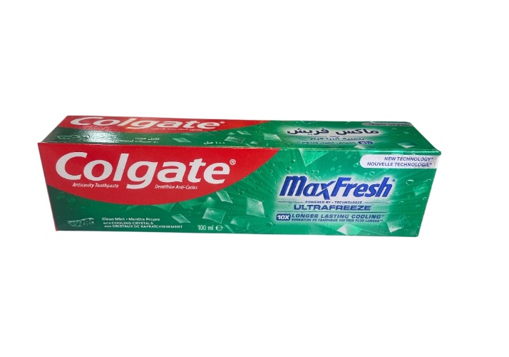 משחת שיניים קולגייט קלין מינט Maxfresh
