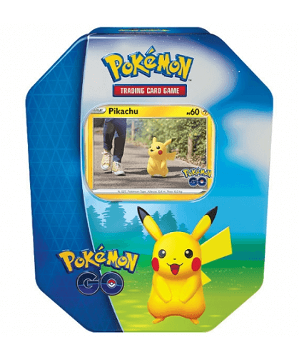 Pokemon TCG: Pokemon GO Pikachu Has a Gift for You קלפי פוקימון גו TCG מקוריים מארז פח פיקאצ'ו