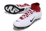 עם גרב - נעלי כדורגל נייק Nike Air Zoom Mercurial TOTAL 90 אדום לבן