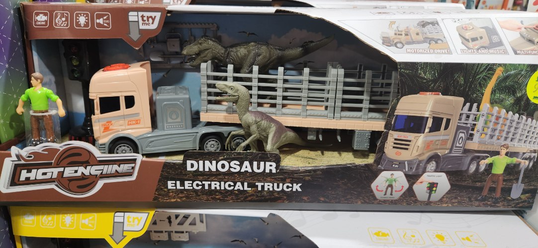 Dinosaur electrical truck