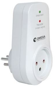 מגן ברקים ונחשולי מתח כולל השהייה Omega OOM-GS-11