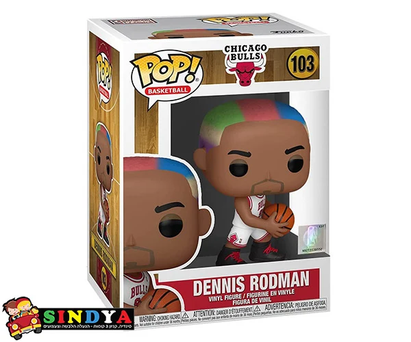 פופ אן בי איי שיקגו בולס דניס רודמן - POP NBA CHICAGO BULLS DENNIS RODMAN 103