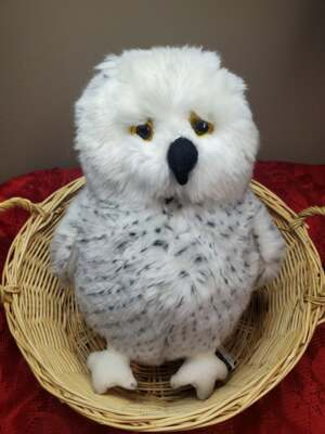 יומיקו - בובת פרווה רכה  ינשוף שלג לבן   Yomiko Snowy White Owl 35761- LG