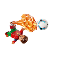 לגו כריסטיאנו רונאלדו רגעי השיא בכדורגל - Lego Cristiano Ronaldo Soccer Highlights 43012