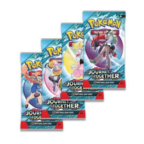Pokemon TCG:Scarlet & Violet 09 Journey Together Booster Pack קלפי פוקימון מקוריים חבילת בוסטר