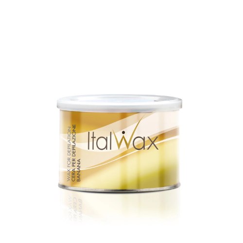 שעווה בדים פחית 400 גר' – בננה סדרת שיער קצר - ItalWax