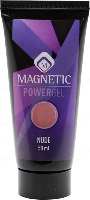 ג'ל לבנייה וחיזוק ציפורניים - Power Gel Magnetic 50 ml