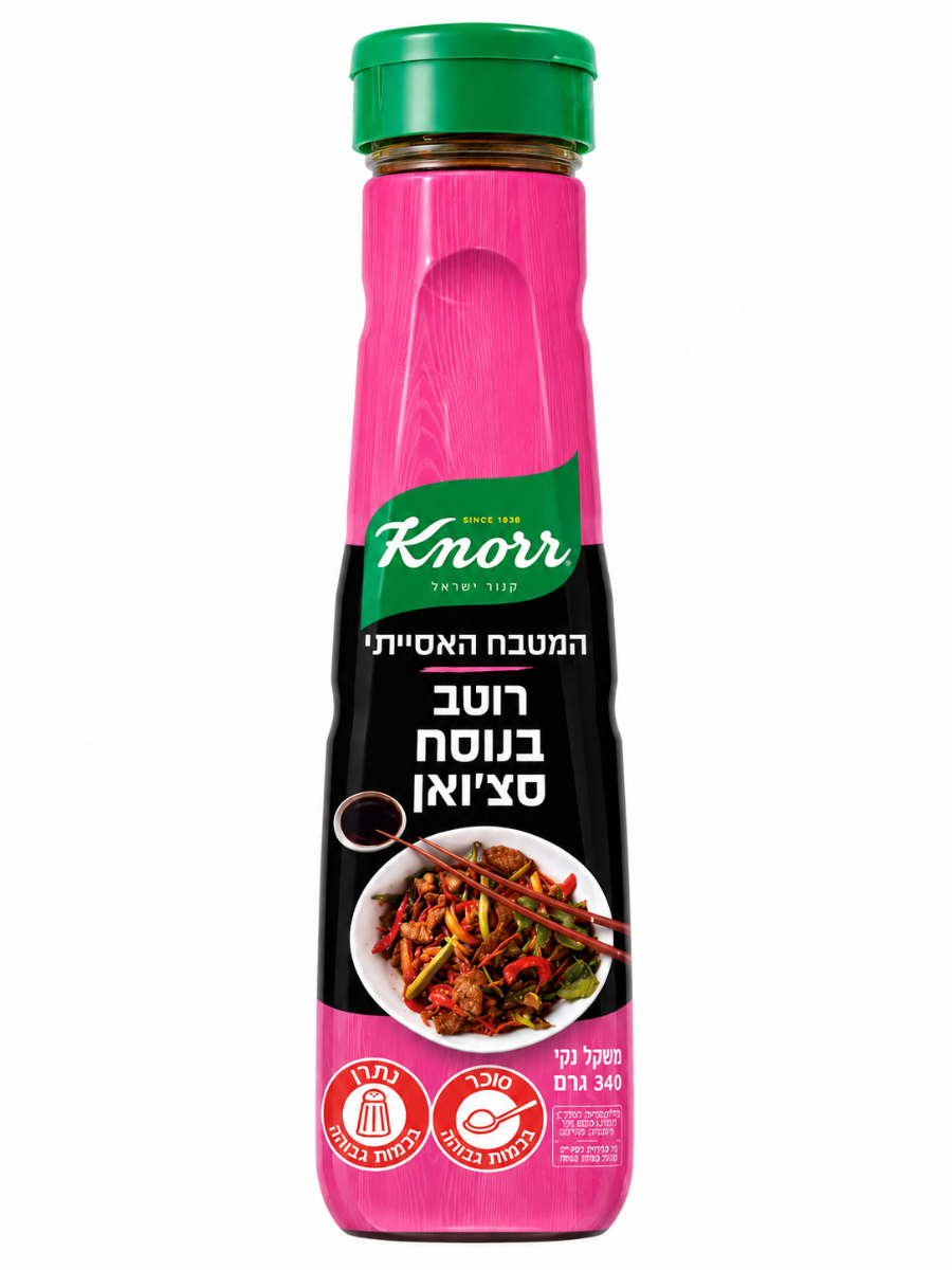 רוטב בנוסח סצ׳ואן ללא גלוטן 370 מ"ל - קנור