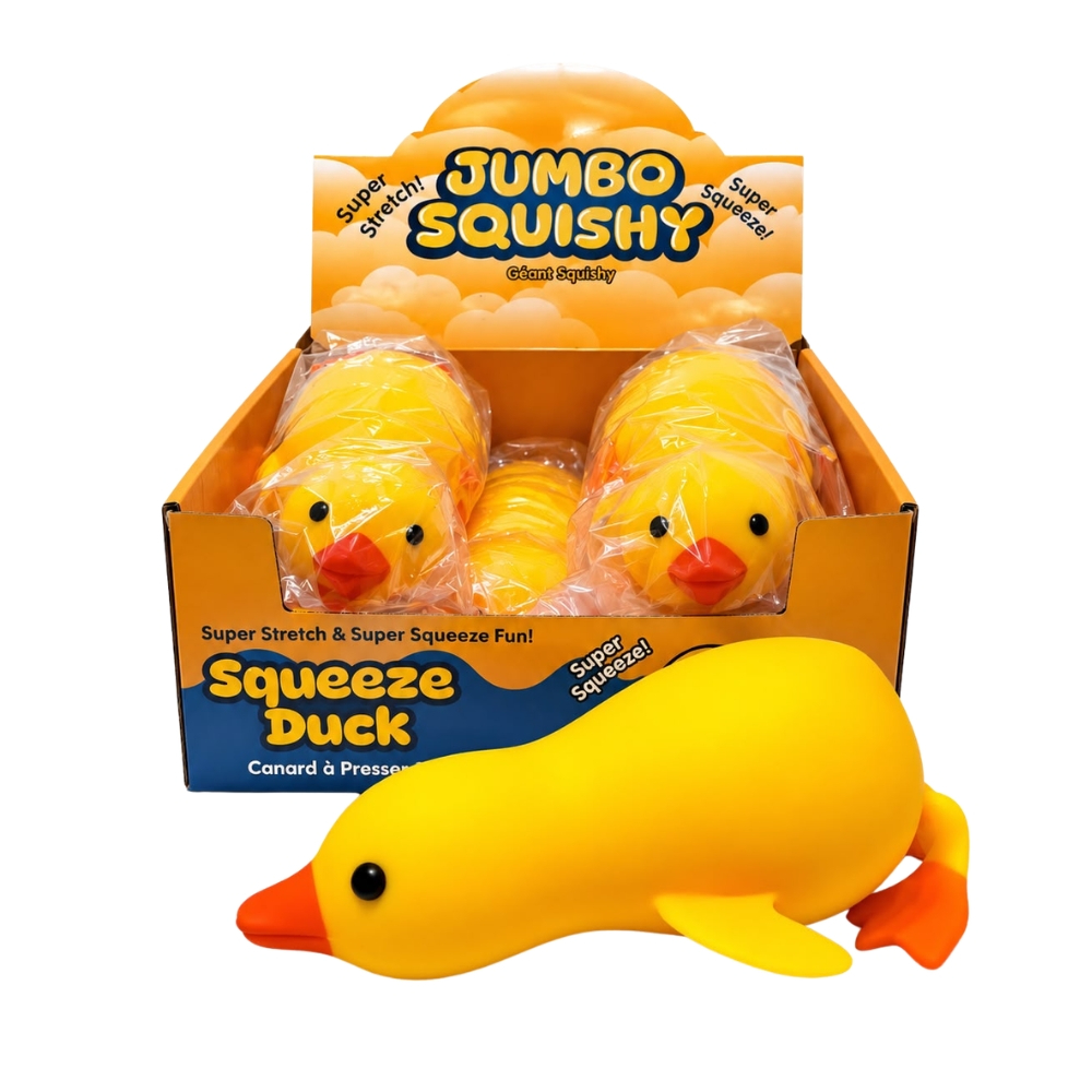 סקווישי נידו ברווז ענק נמעך להפגת מתחים - Squishy Duck TG-320-5