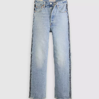 ג'ינס 005LG-0000 Ribcage Deconstructed Ankle Women'