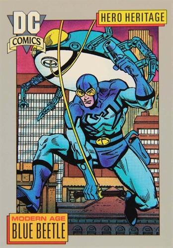 קלף בודד די.סי קומיקס DC Comics - Blue Beetle's Bug - Hero Heritage - 3