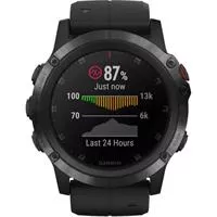 Garmin fenix 5X Plus Sapphire Black with Black Band