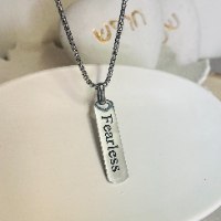 שרשרת מלבנית עם חריטה אישית