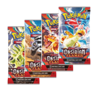 Pokemon TCG: Scarlet&Violet 3 Obsidian Flame Booster Box קלפי פוקימון מקוריים בוסטר בוקס סקרלט ויולט