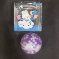 סקווישי  כדור ג'ל מים שקוף למעיכה - Squishy Water Gel Ball