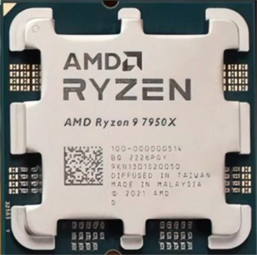 מעבד AMD ZEN4 R9 7950X Tray no Fan AM5 TDP 170W Up to 5.7Ghz 16Cr