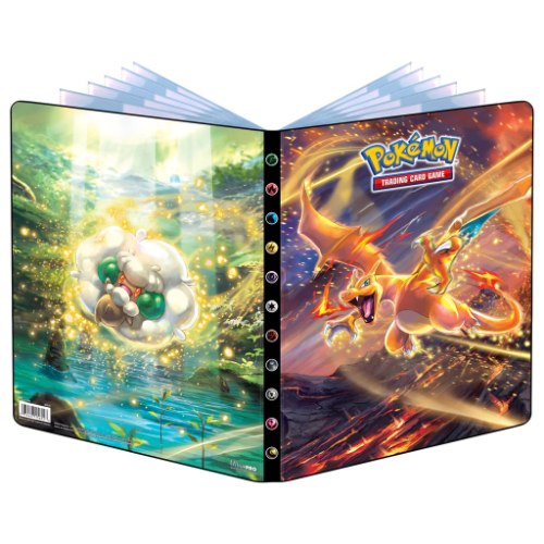 אלבום לקלפי פוקימון 252 קלפים Sword & Shield 9 Brilliant Stars 9-Pocket Pro Binder Pokémon