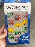 בצק סוכר משאיות