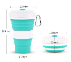 כוס סיליקון מתקפלת לשתייה – Folding.Sili.cup