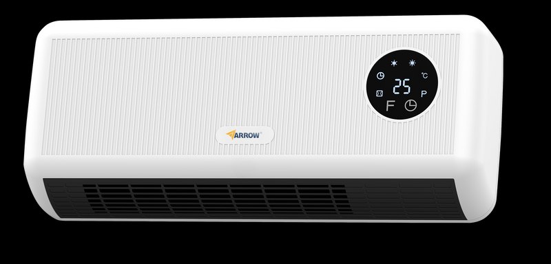 מזגנית חימום קרמית ⁦ARROW 600705-002⁩ – ⁦2000W⁩ עם שלט